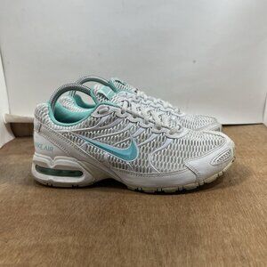 Nike Air Max Torch 4 Women Size 8.5 Running Shoes White Turquoise 343851-100